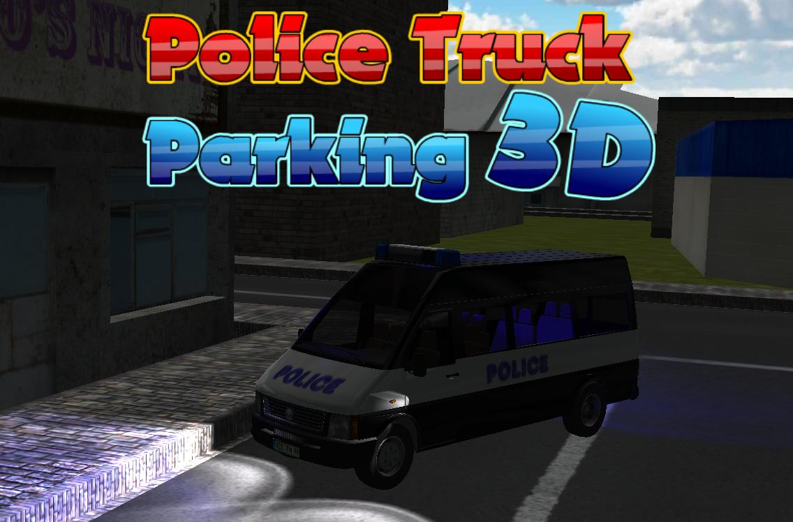Police Van Parking Games